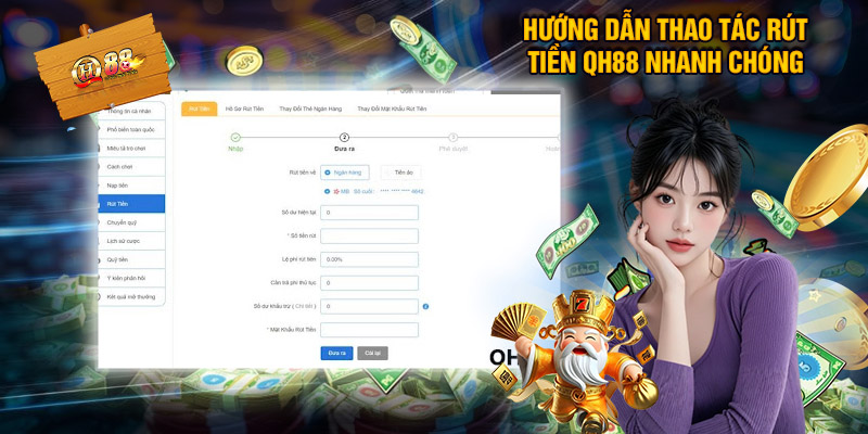 Rút Tiền Từ QH88 Có Dễ Không?